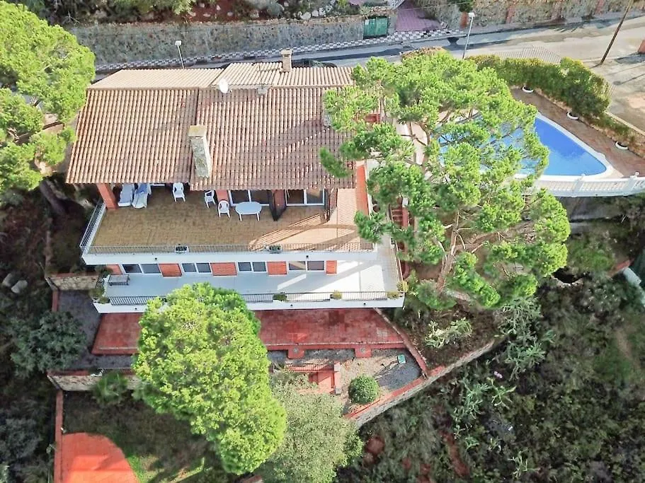 Villa Fluvia: Swimming-Pool, Seaview, 1200M Center And Beach Λορέτ Ντε Μαρ 0*,